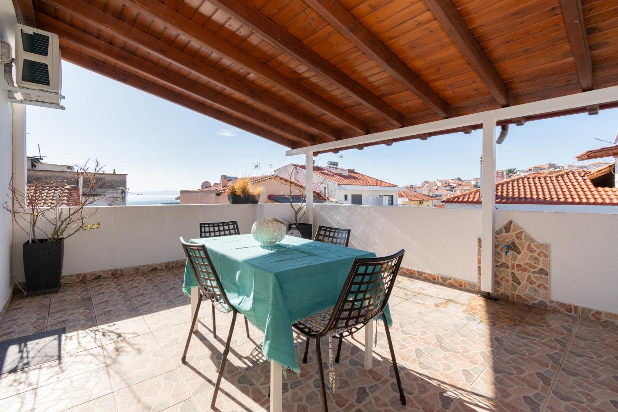 The Sunset Balcony Apartment Neos Marmaras Exterior photo