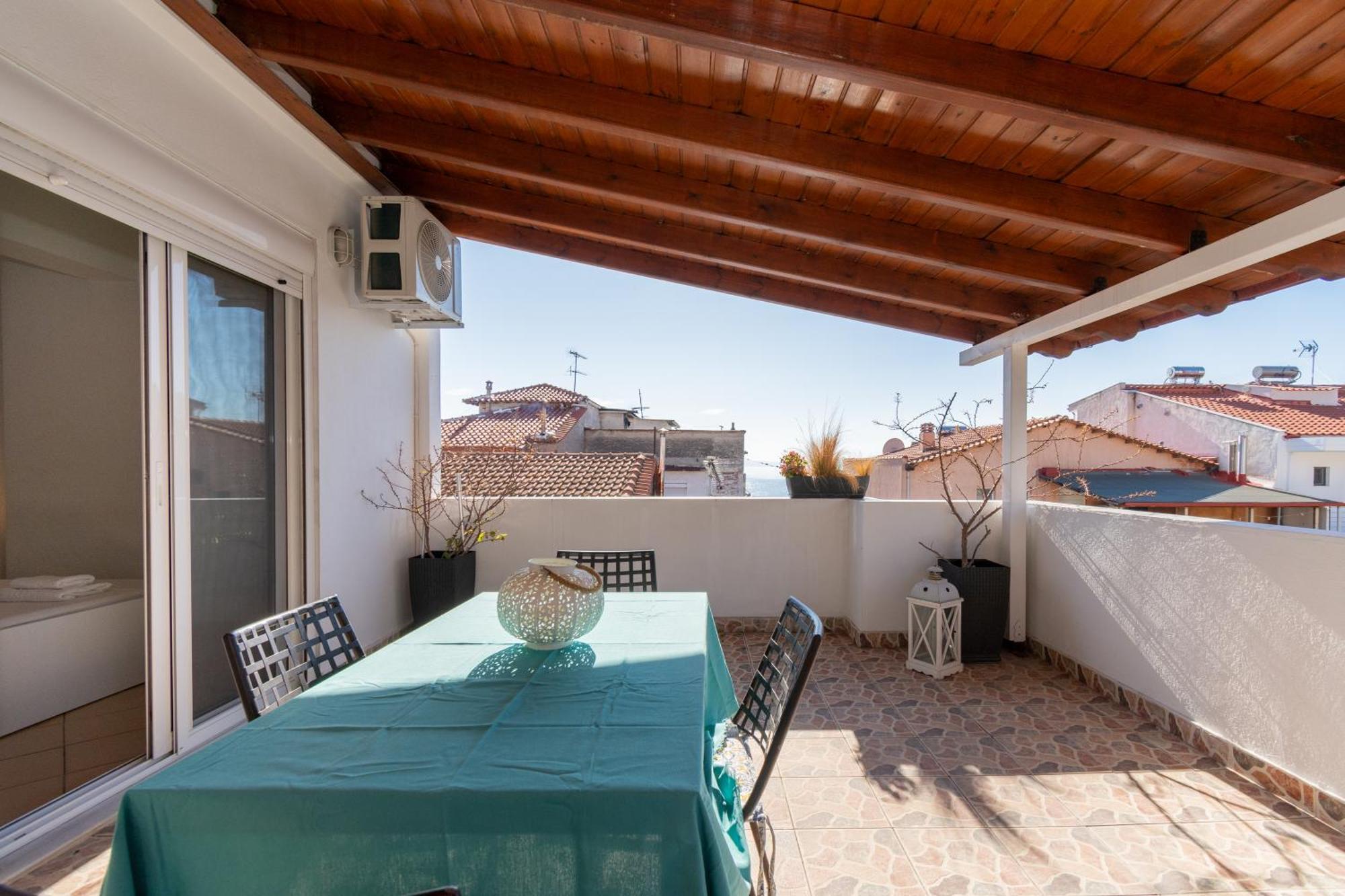 The Sunset Balcony Apartment Neos Marmaras Exterior photo